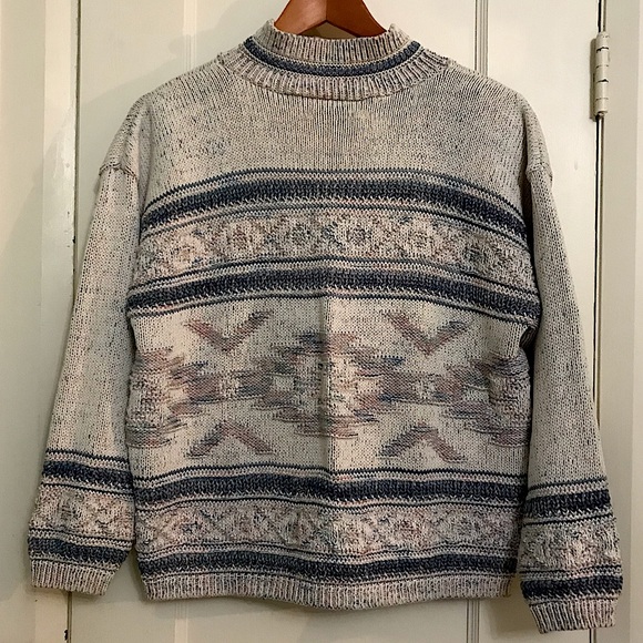 SOLD! Boxy Mock Turtleneck Sweater - Picture 2 of 5